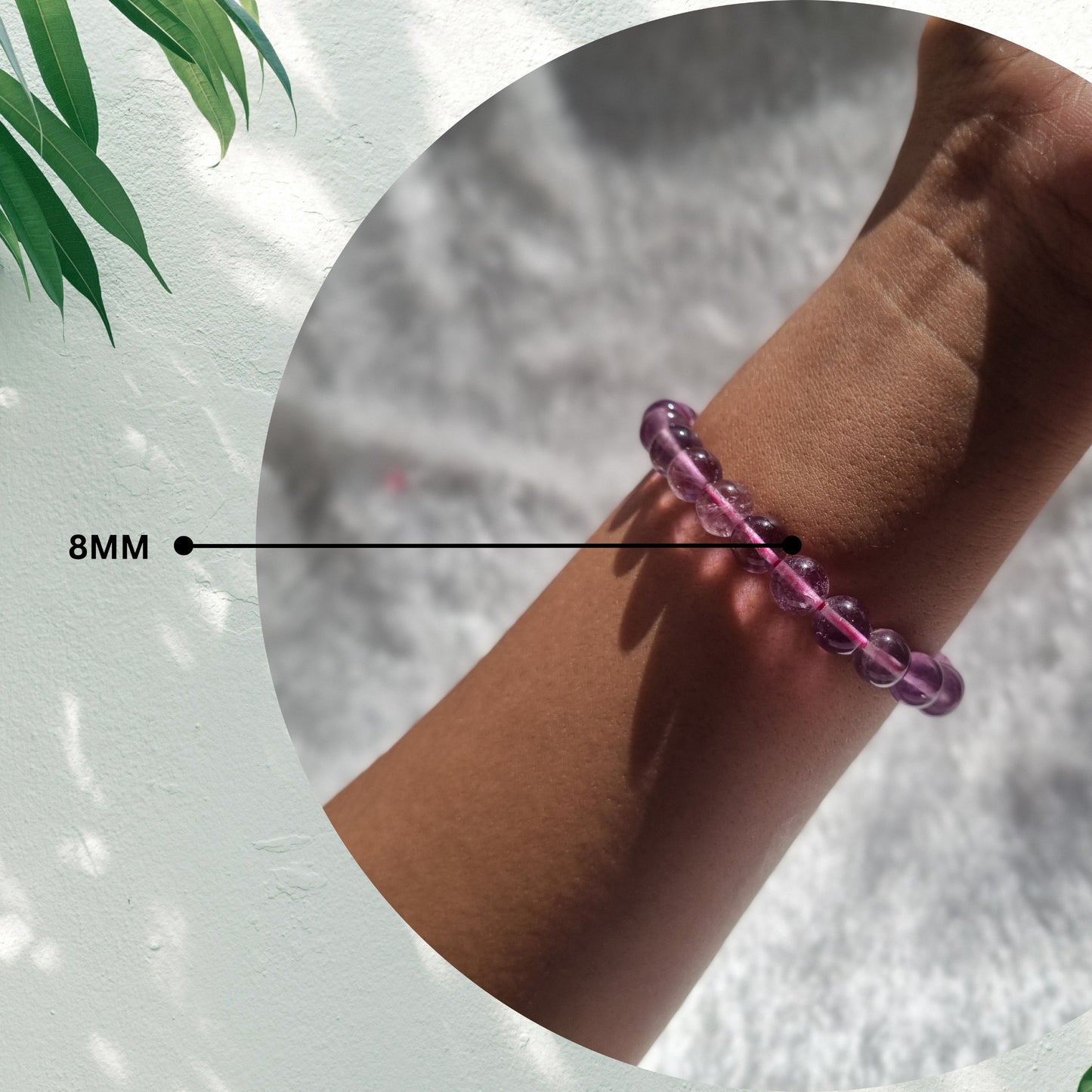Pink Fluorite Bracelet