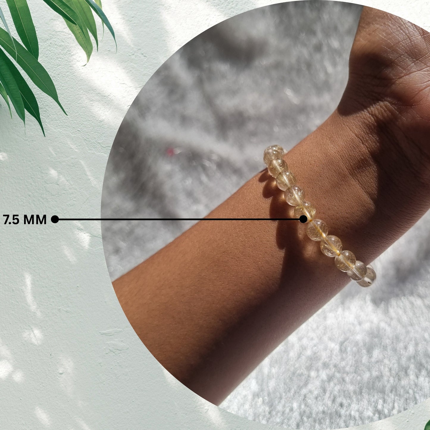 Golden Rutile Bracelet