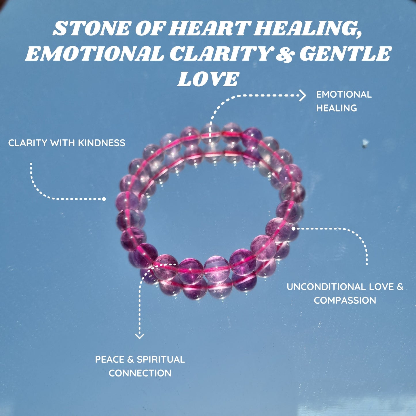 Pink Fluorite Bracelet
